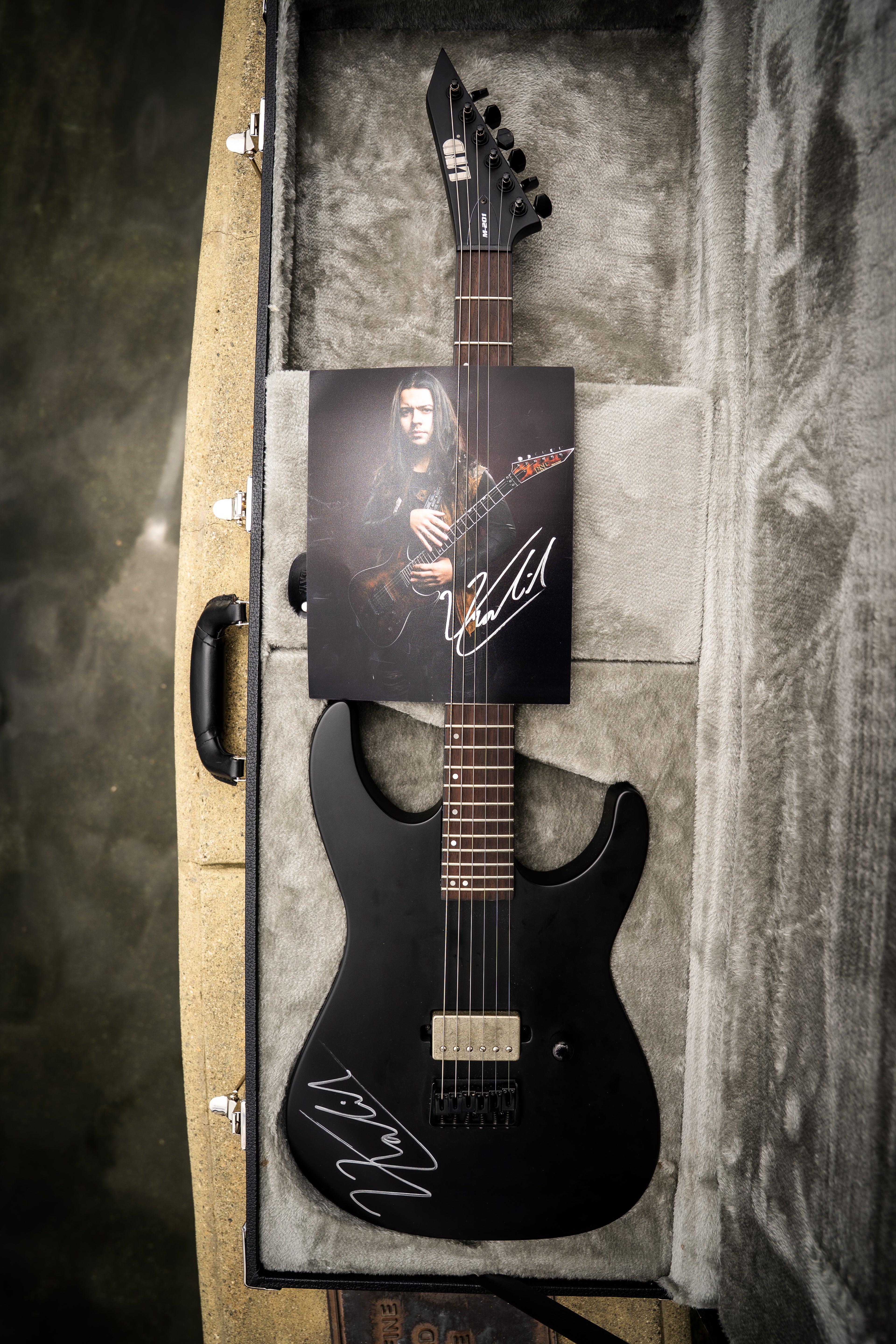 Signed Guitar (LTD M-201HT)