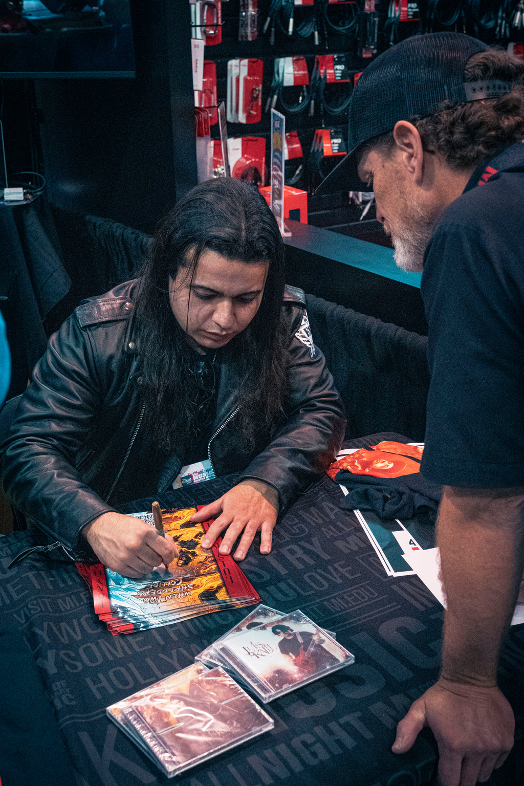 When Two Shredders Collide - Signed Poster 8x11 - Tony MacAlpine + Luis Kalil